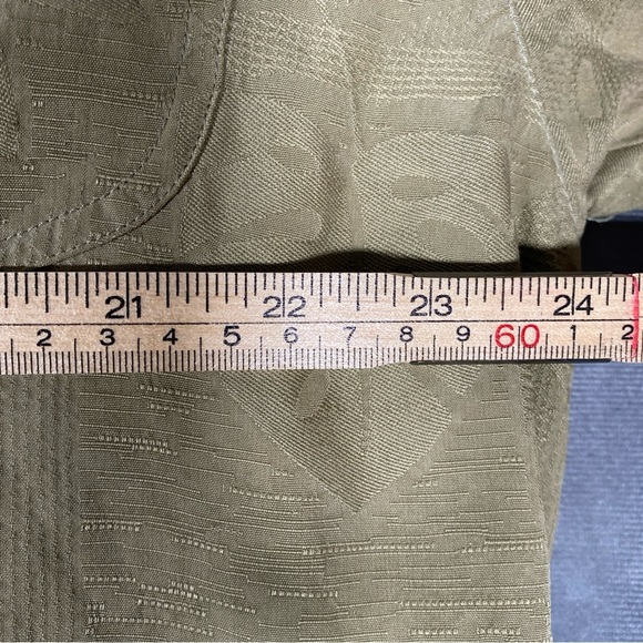 Vtg Tommy Bahama Silk Camp Shirt Mens XXL Floral Green Hawaiian Button Up - Picture 2 of 8